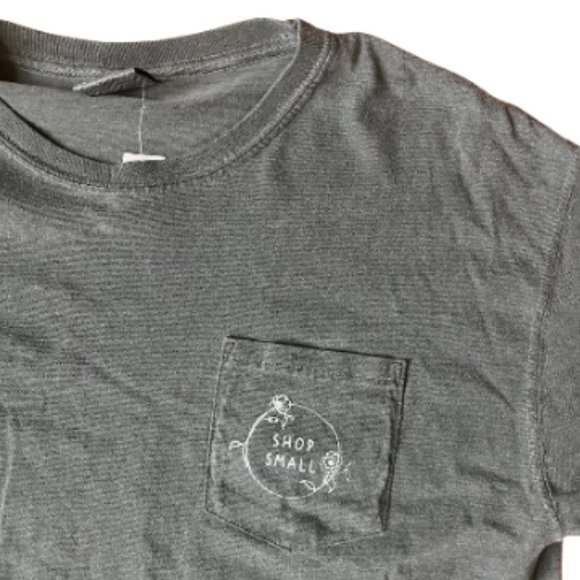 Shop Small Comfort Colors Pocket Tee - Picture 3 of 8